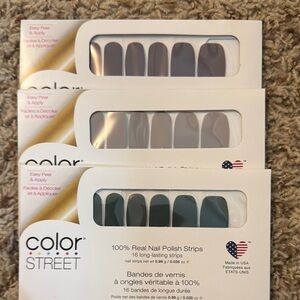 Color Street Nail Polish Strips Set - Multicolor